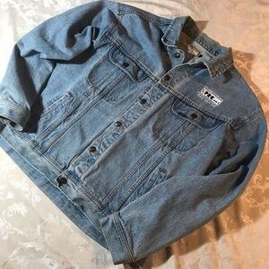 Vintage Lee Denim Jacket Pennsylvania Rail Car Co.